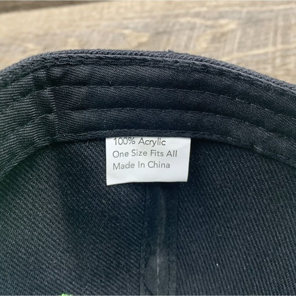 PAPERGAMES PGC Hat Baseball Ball Cap Adjustable SNAPBACK Flat Bill Embroidered - Picture 9 of 9